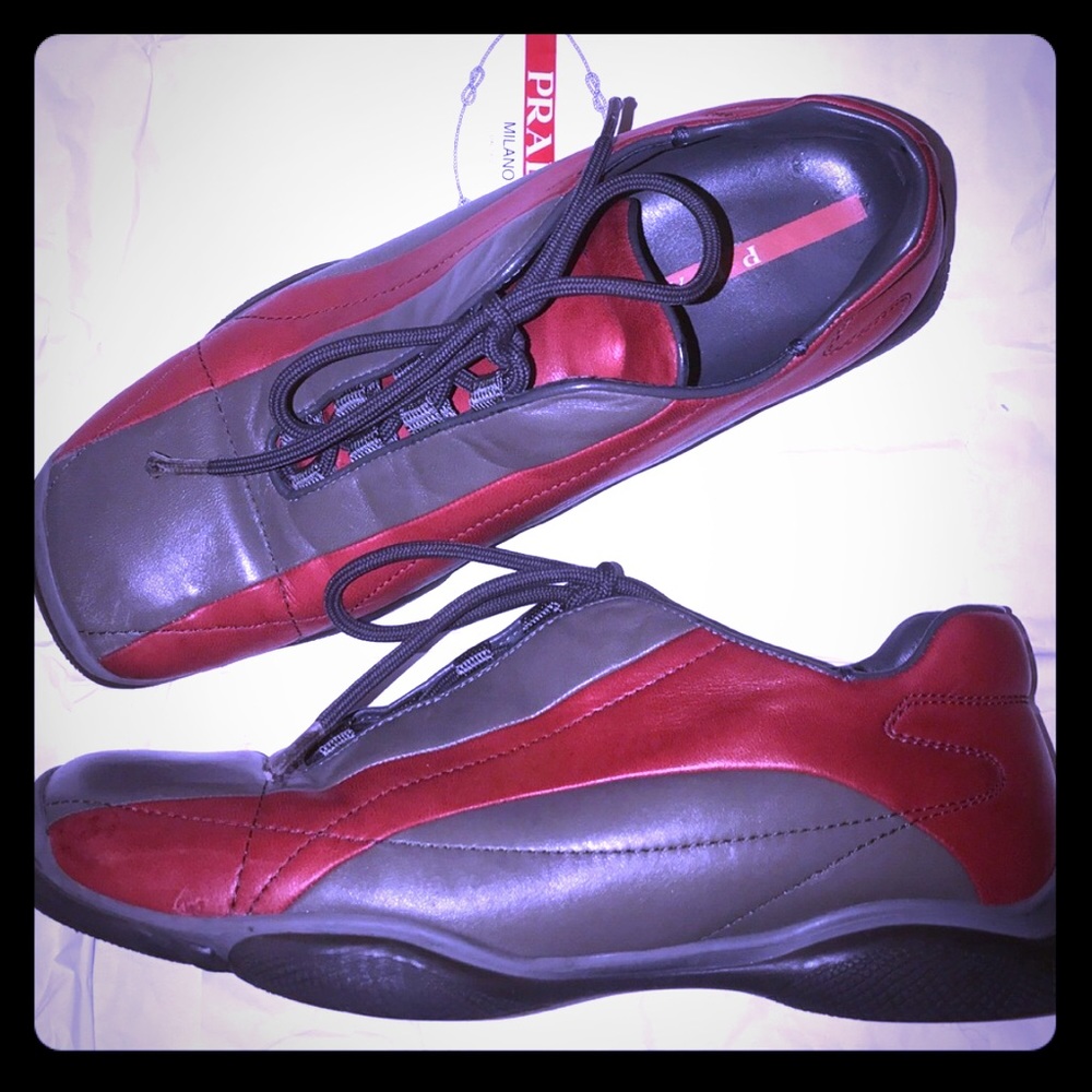 Prada sport Leather shoes UNISEX